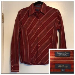 Beautiful Faconnable button up shirt